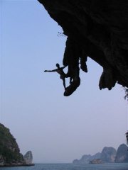 Rock Climbing In Ha Long Bay - 1